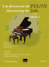 À la découverte du piano solo, vol. 3