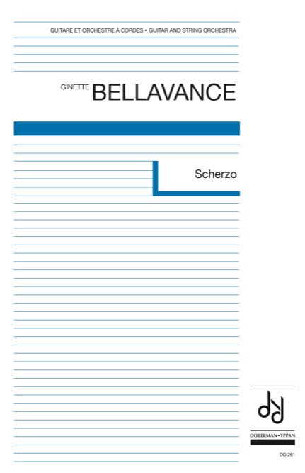 Scherzo for guitar (score)