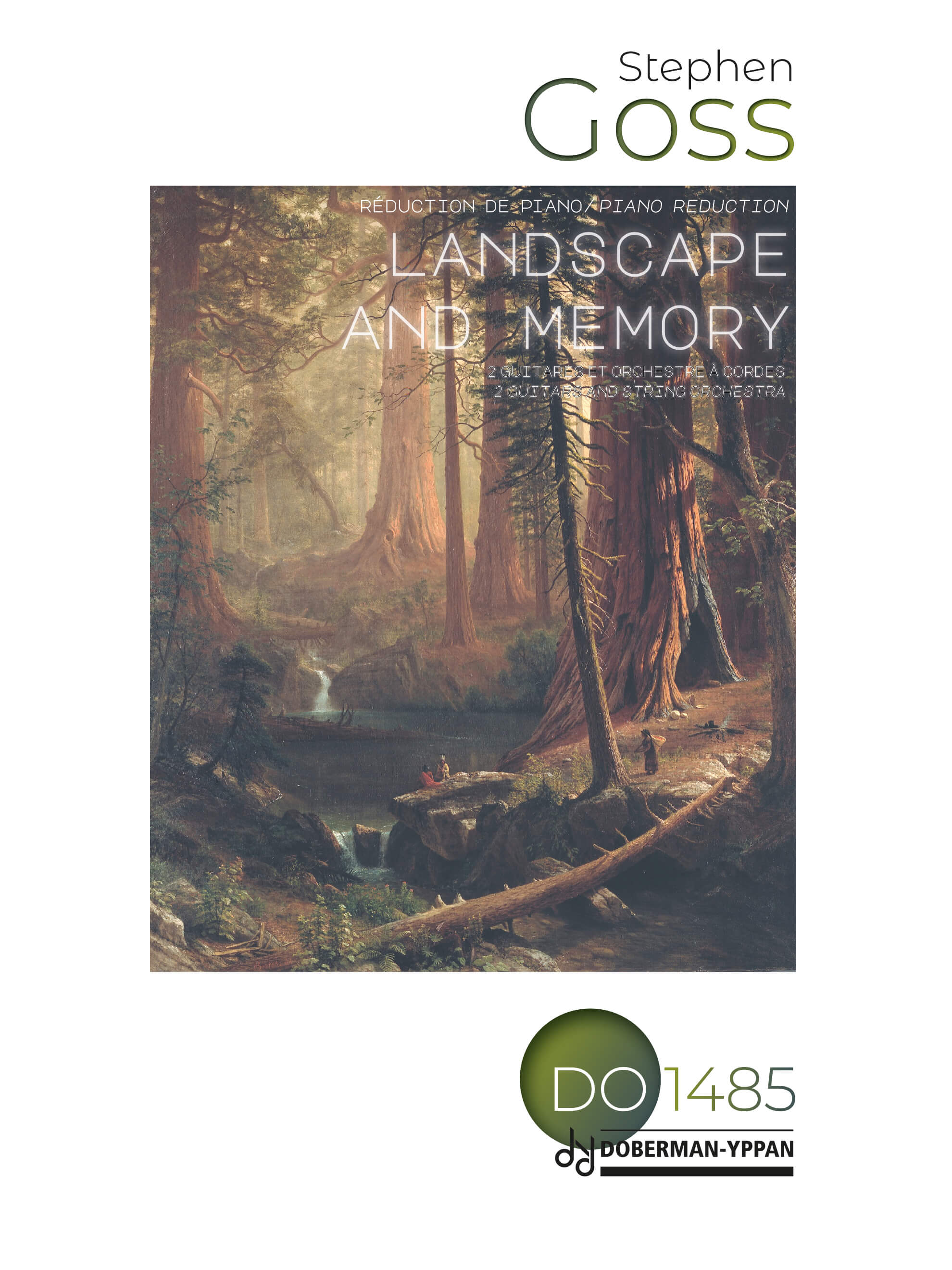 Landscape and Memory - réduction de piano