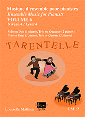 Musique d'ensemble pour pianistes, vol. 6 - Tarentelle