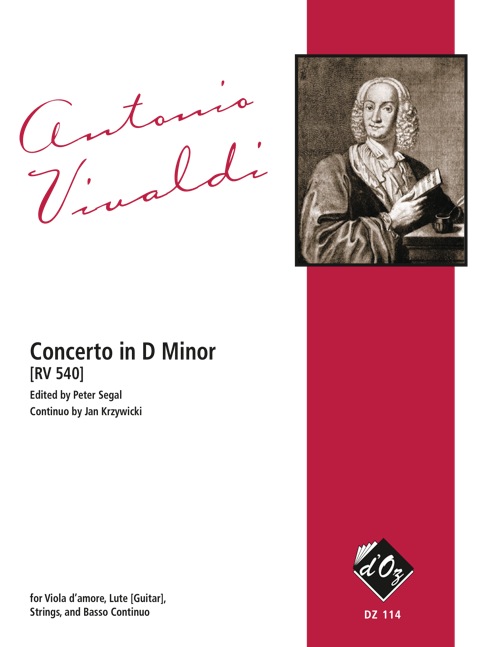 Concerto for Lute, RV 540 (2 books)