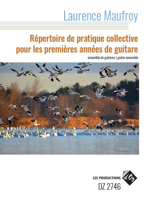 Répertoire de pratique collective pour les premières années de guitare