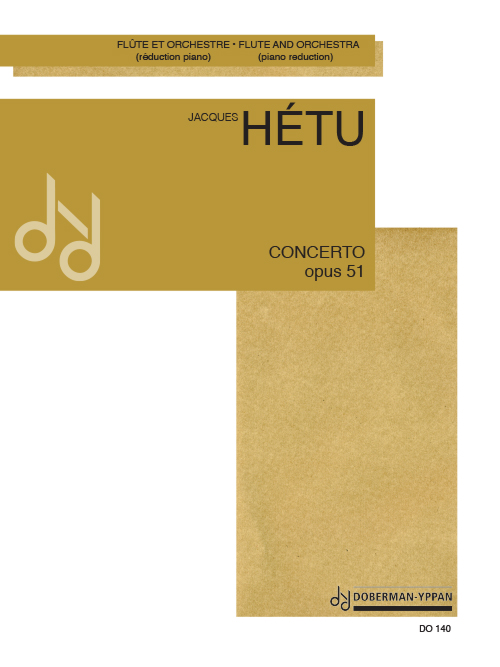 Concerto for flute, Opus 51 (piano reduction)