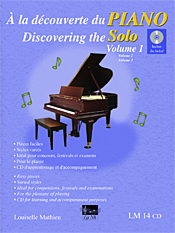 À la découverte du piano solo, vol. 1 (incl. CD)