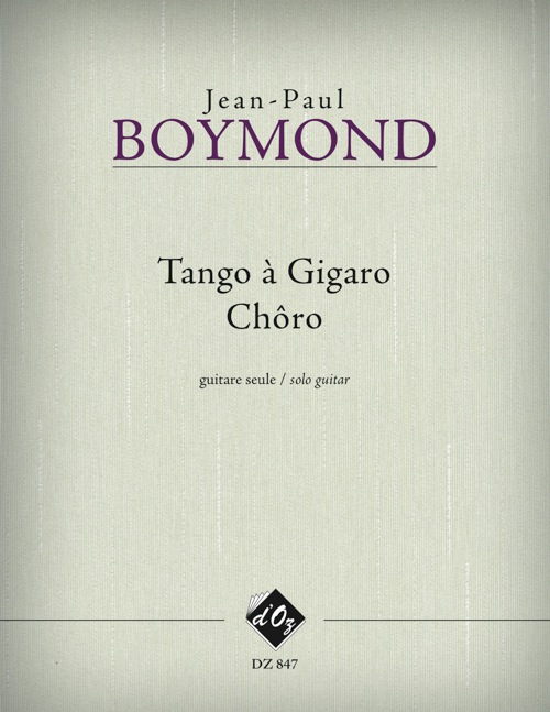 Product previewTango à Gigaro, Chôro