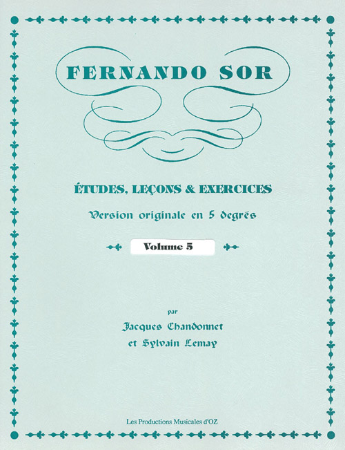 Études, leçons et exercices, vol. 5