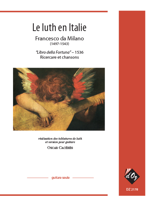 Le luth en Italie - Libro della Fortuna