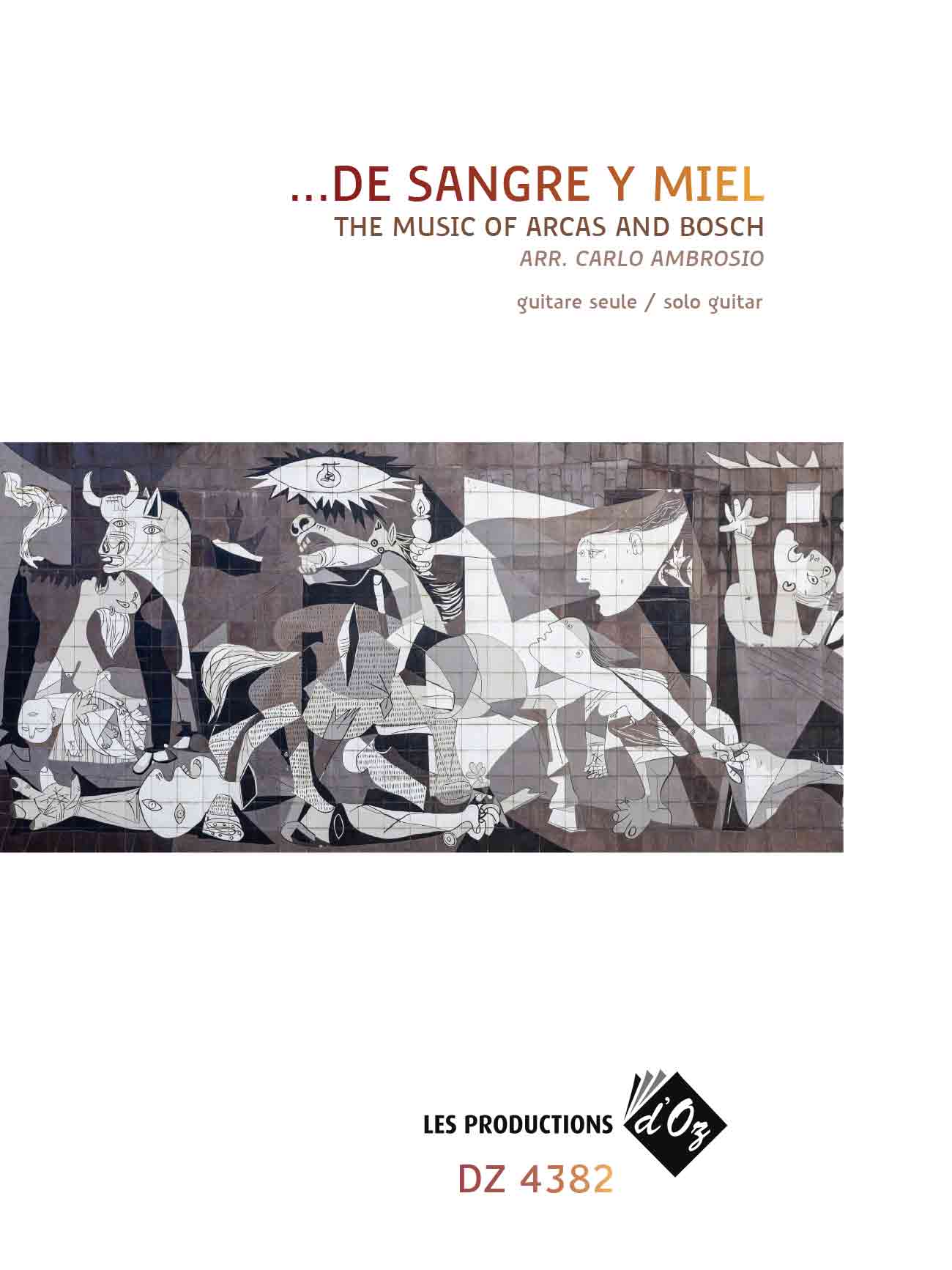 Product preview...de sangre y miel - The Music of Arcas and Bosch