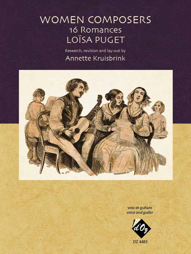Product previewWomen composers - Loïsa Puget - 16 romances